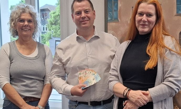 Spende 1501,00 Euro / Tino Matz